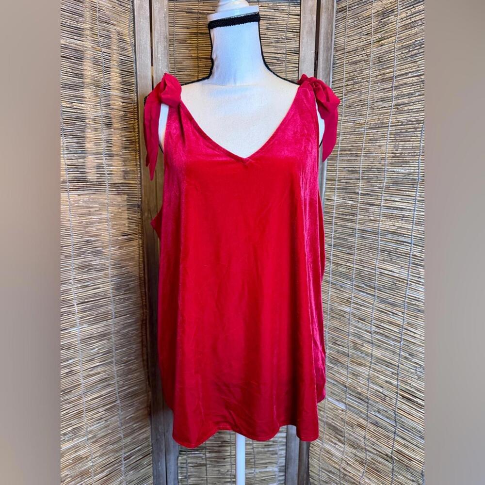 NWOT Cupshe Velvet Tank